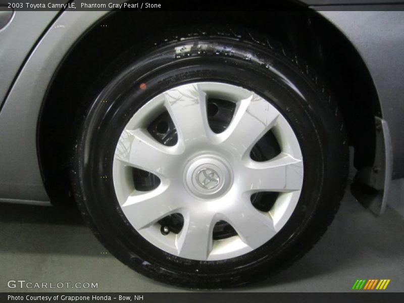 Phantom Gray Pearl / Stone 2003 Toyota Camry LE
