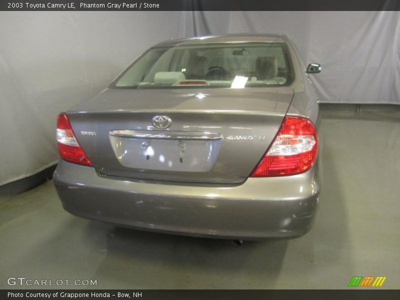 Phantom Gray Pearl / Stone 2003 Toyota Camry LE