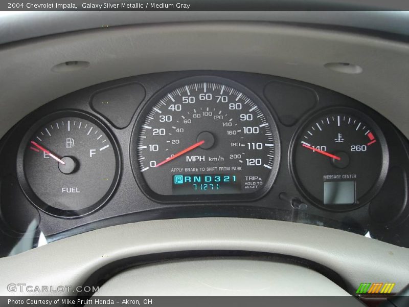 Galaxy Silver Metallic / Medium Gray 2004 Chevrolet Impala