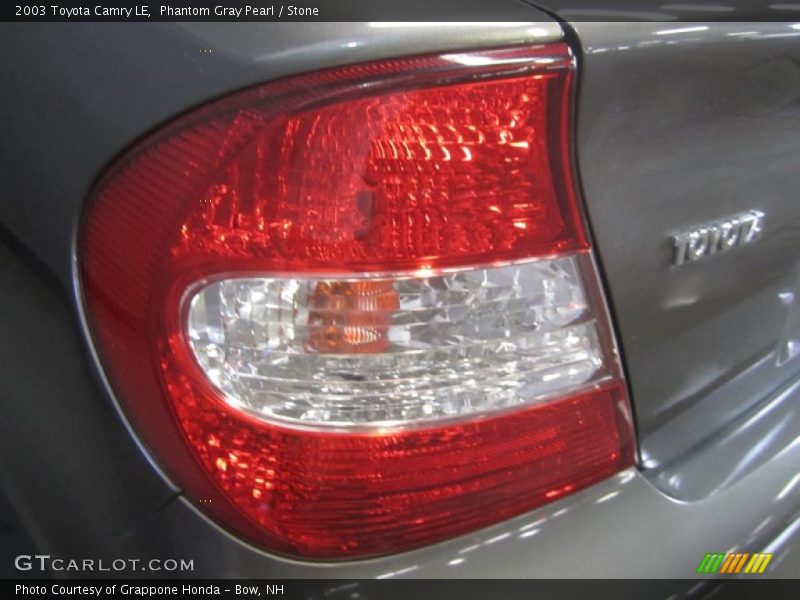 Phantom Gray Pearl / Stone 2003 Toyota Camry LE