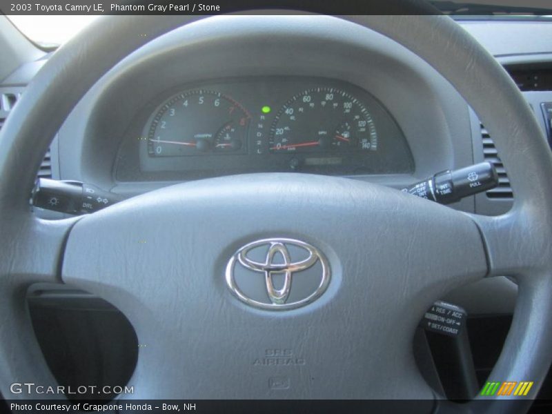 Phantom Gray Pearl / Stone 2003 Toyota Camry LE