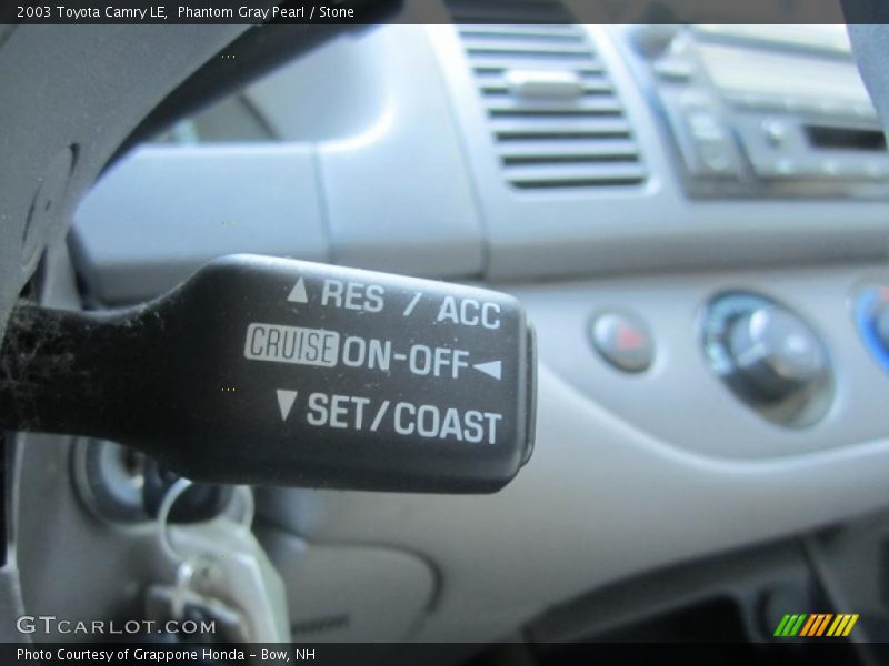 Phantom Gray Pearl / Stone 2003 Toyota Camry LE