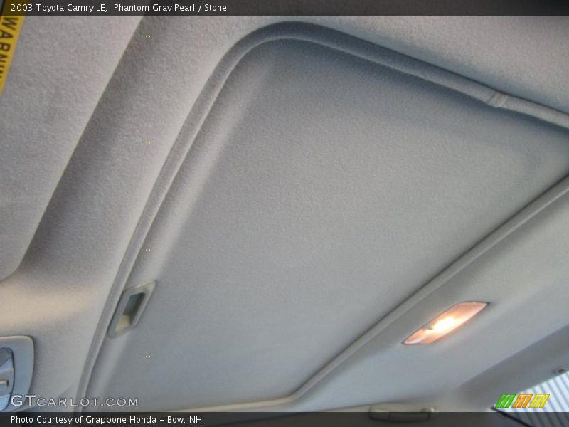 Phantom Gray Pearl / Stone 2003 Toyota Camry LE