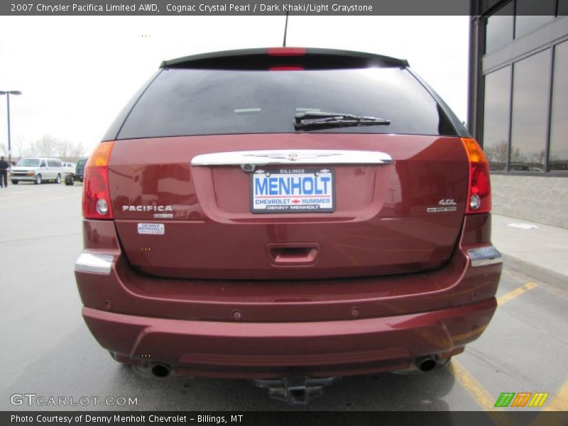 Cognac Crystal Pearl / Dark Khaki/Light Graystone 2007 Chrysler Pacifica Limited AWD