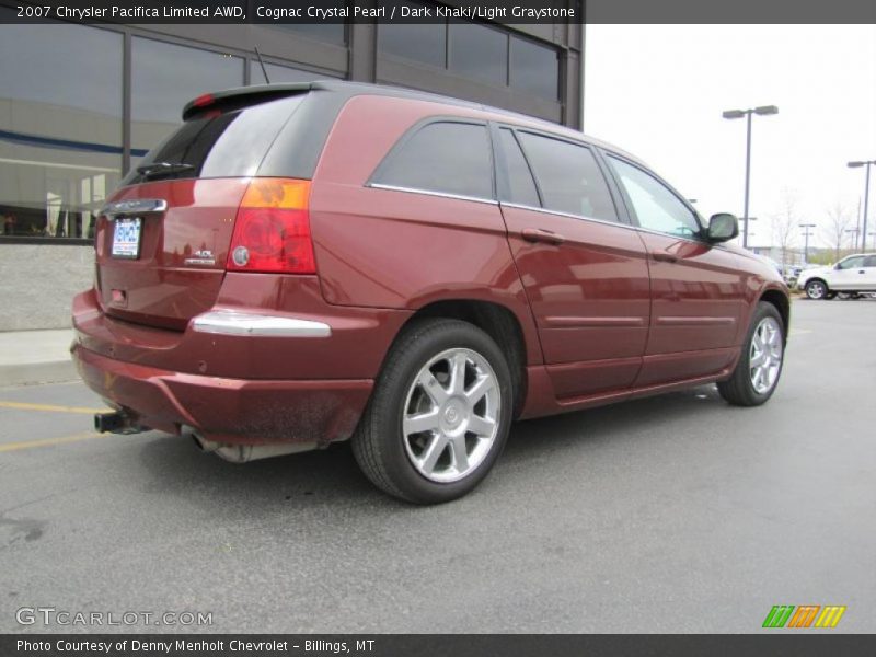 Cognac Crystal Pearl / Dark Khaki/Light Graystone 2007 Chrysler Pacifica Limited AWD