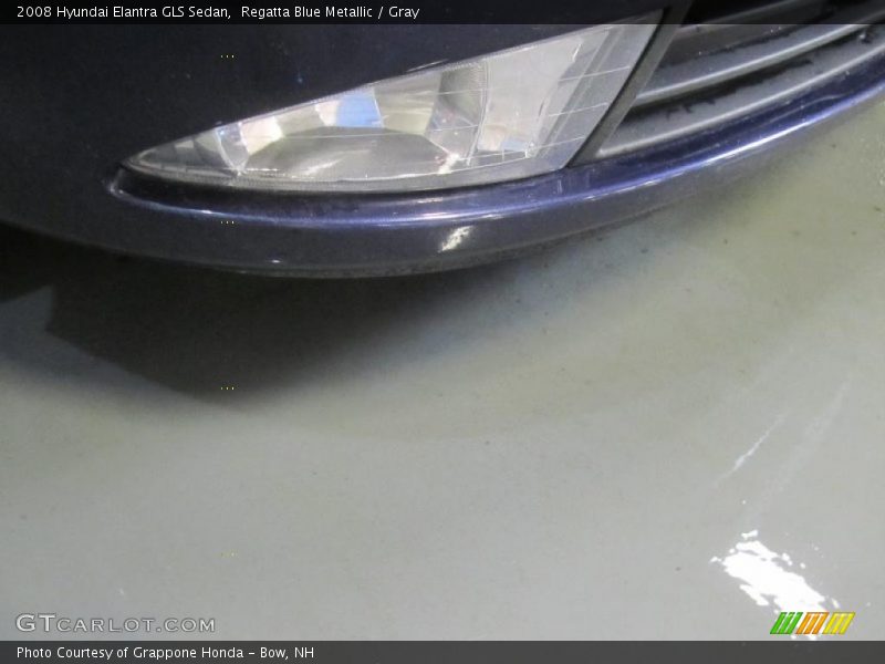 Regatta Blue Metallic / Gray 2008 Hyundai Elantra GLS Sedan
