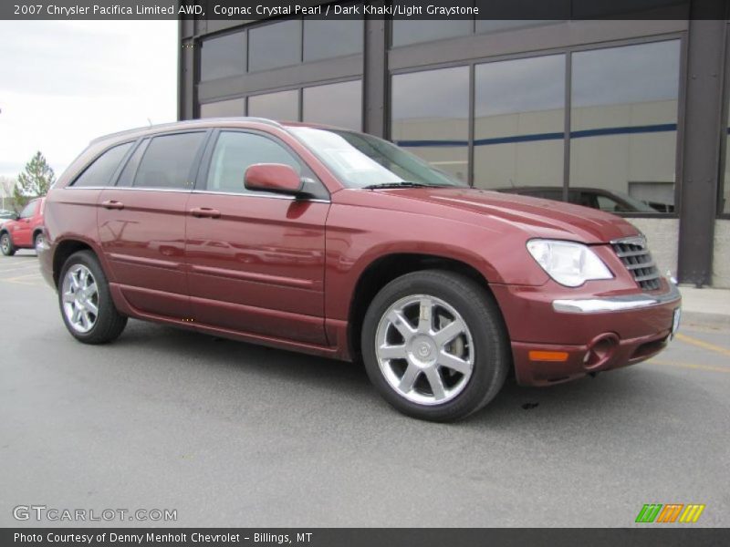 Cognac Crystal Pearl / Dark Khaki/Light Graystone 2007 Chrysler Pacifica Limited AWD