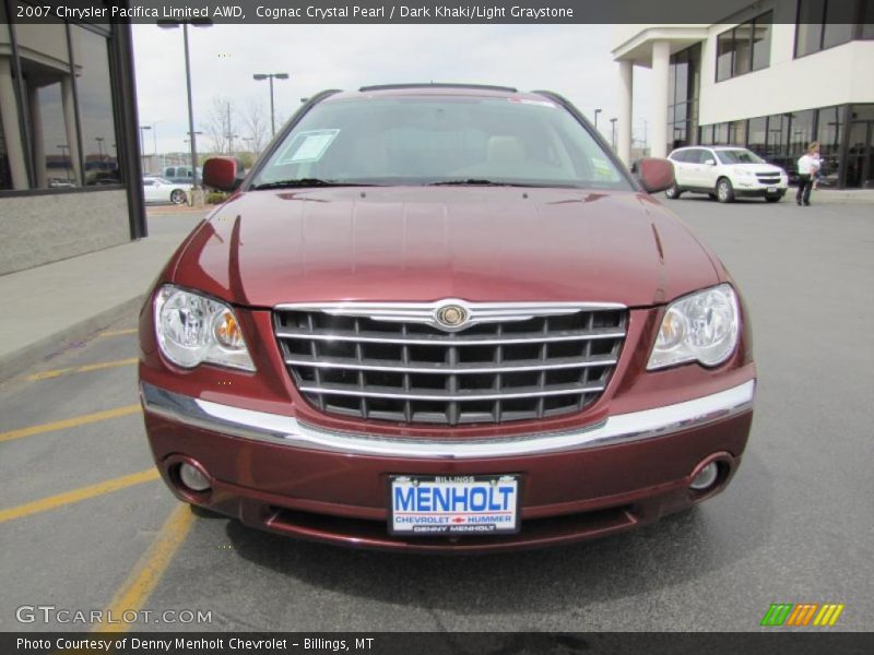 Cognac Crystal Pearl / Dark Khaki/Light Graystone 2007 Chrysler Pacifica Limited AWD