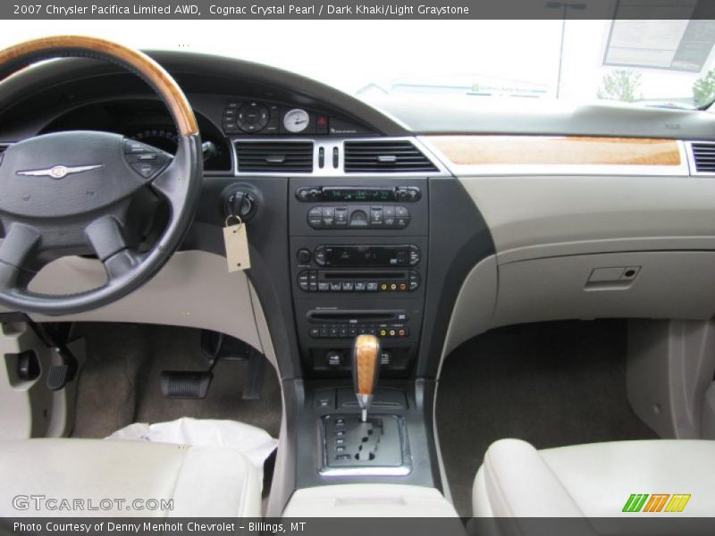 Dashboard of 2007 Pacifica Limited AWD