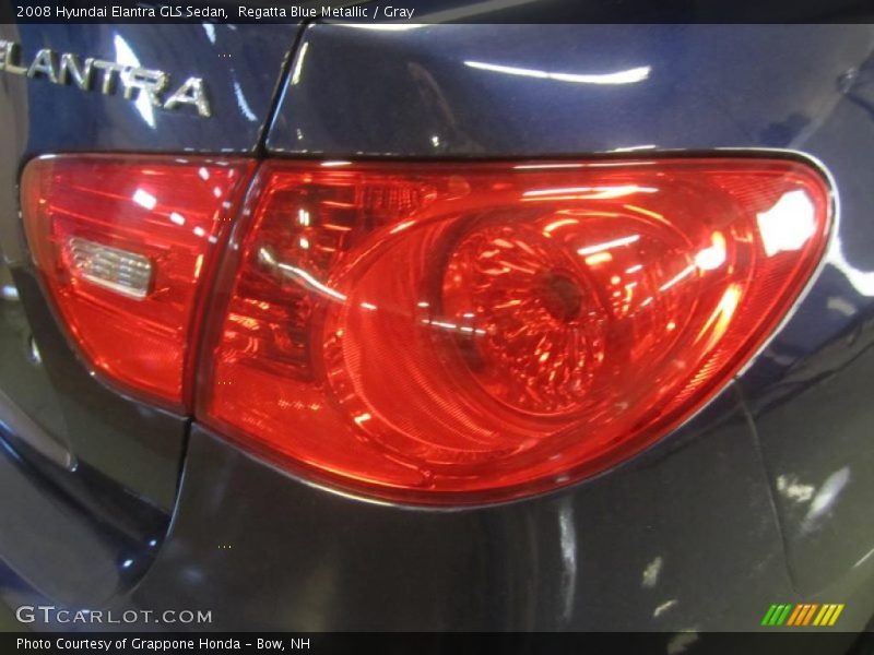 Regatta Blue Metallic / Gray 2008 Hyundai Elantra GLS Sedan