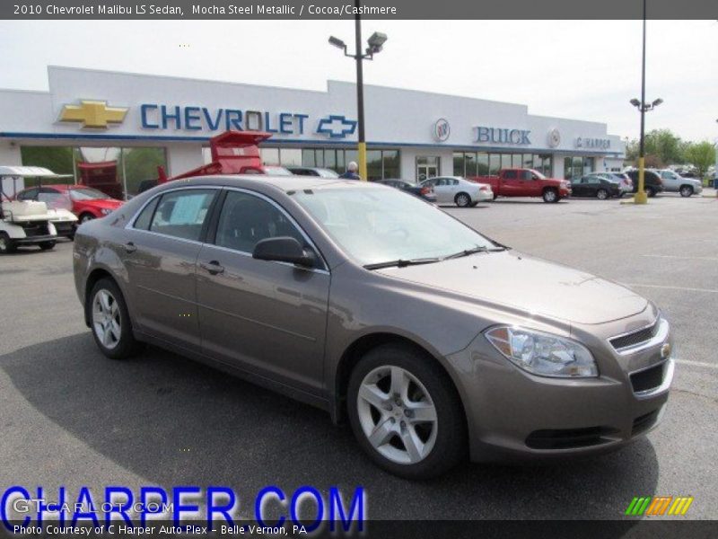 Mocha Steel Metallic / Cocoa/Cashmere 2010 Chevrolet Malibu LS Sedan