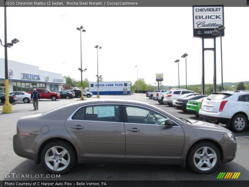 Mocha Steel Metallic / Cocoa/Cashmere 2010 Chevrolet Malibu LS Sedan