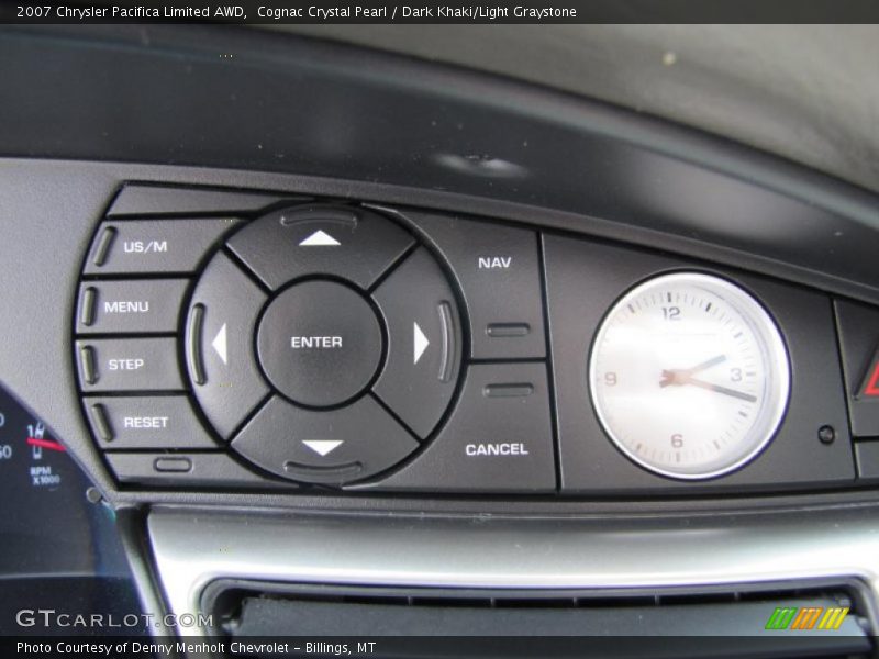 Controls of 2007 Pacifica Limited AWD