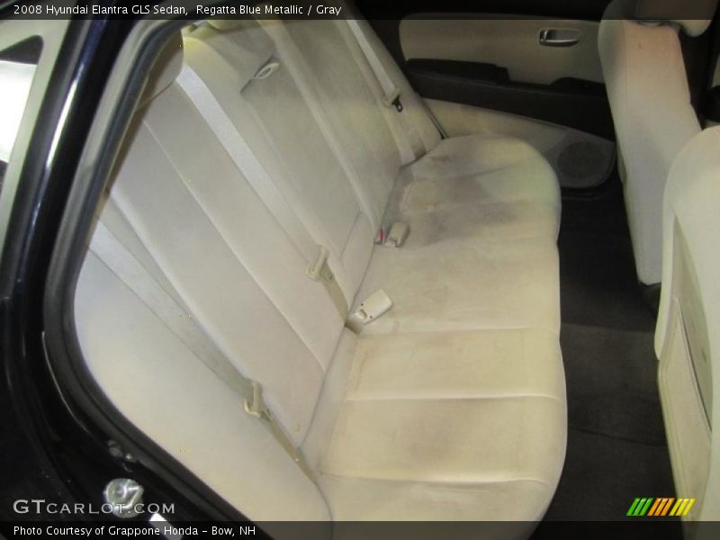 Regatta Blue Metallic / Gray 2008 Hyundai Elantra GLS Sedan