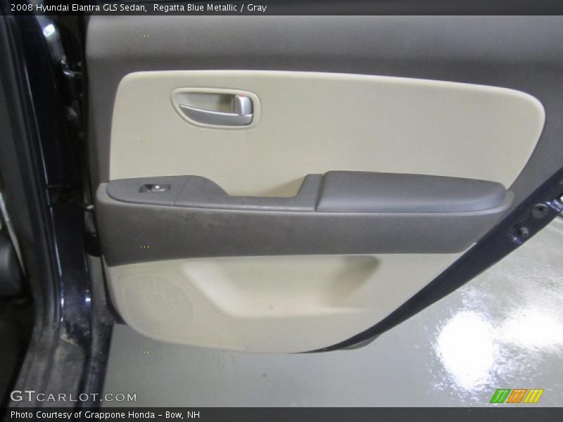 Regatta Blue Metallic / Gray 2008 Hyundai Elantra GLS Sedan