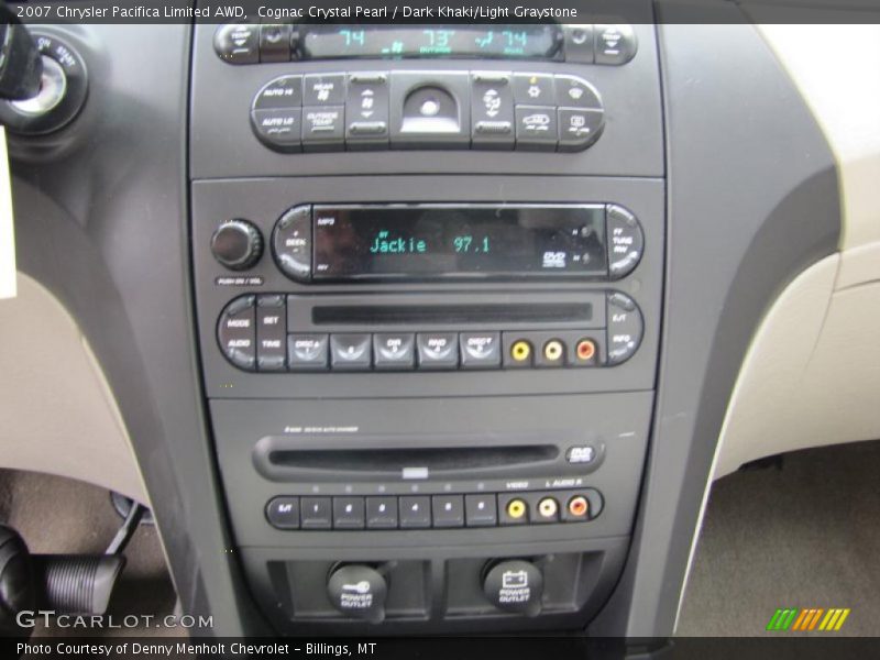 Controls of 2007 Pacifica Limited AWD