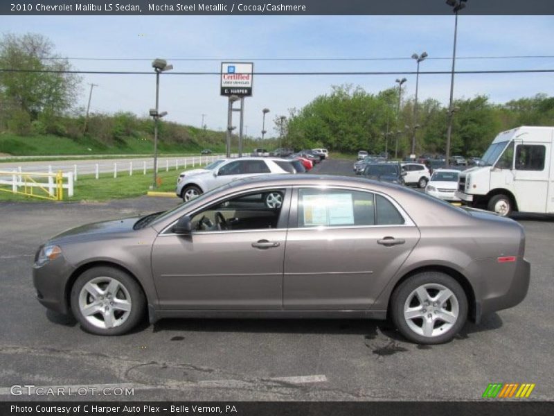 Mocha Steel Metallic / Cocoa/Cashmere 2010 Chevrolet Malibu LS Sedan