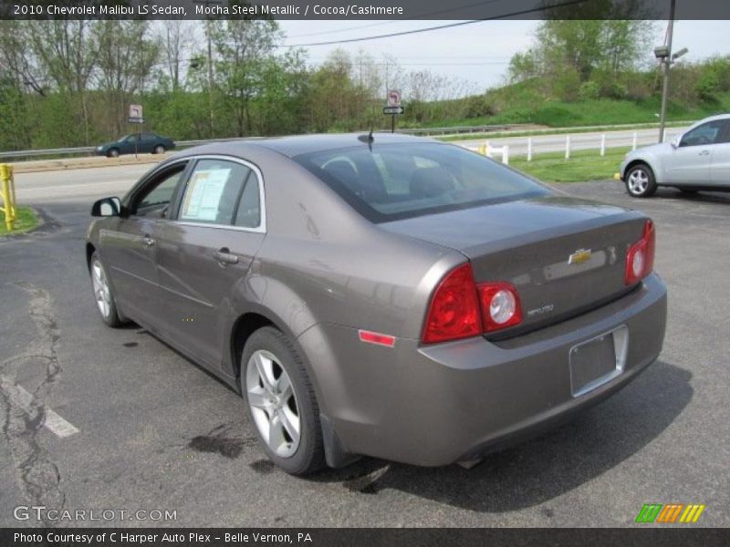 Mocha Steel Metallic / Cocoa/Cashmere 2010 Chevrolet Malibu LS Sedan