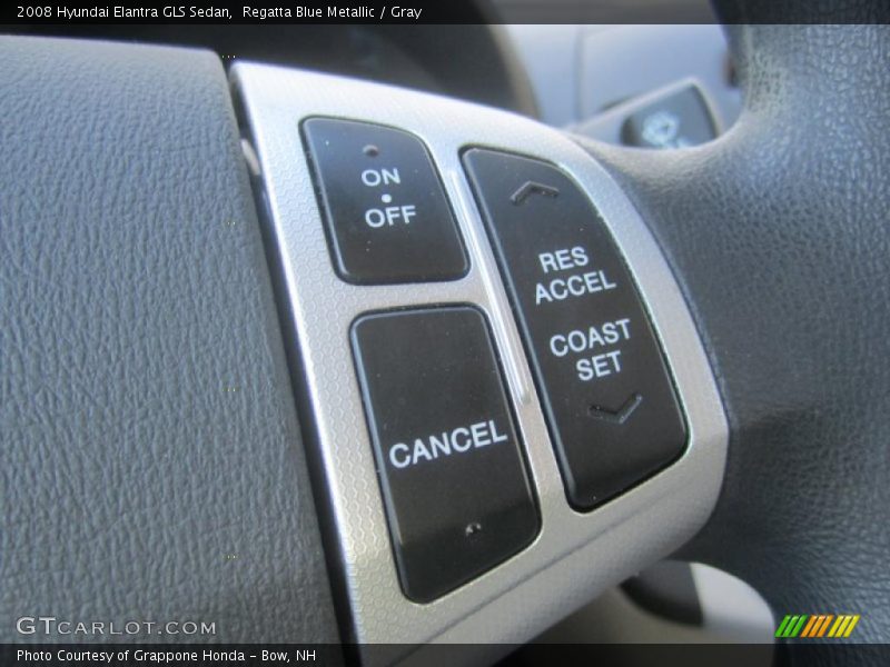 Regatta Blue Metallic / Gray 2008 Hyundai Elantra GLS Sedan