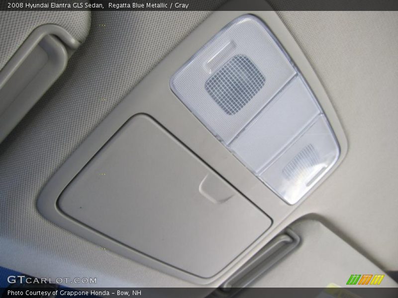 Regatta Blue Metallic / Gray 2008 Hyundai Elantra GLS Sedan