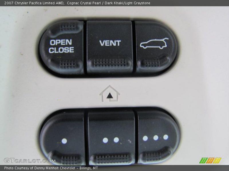 Controls of 2007 Pacifica Limited AWD