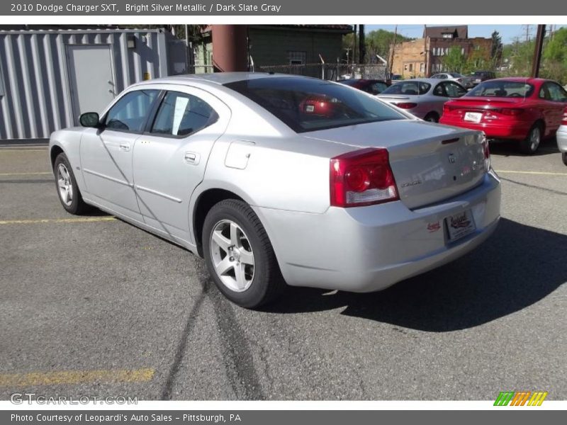 Bright Silver Metallic / Dark Slate Gray 2010 Dodge Charger SXT