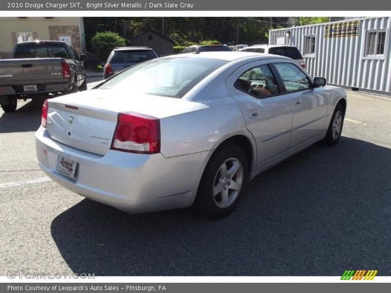 Bright Silver Metallic / Dark Slate Gray 2010 Dodge Charger SXT