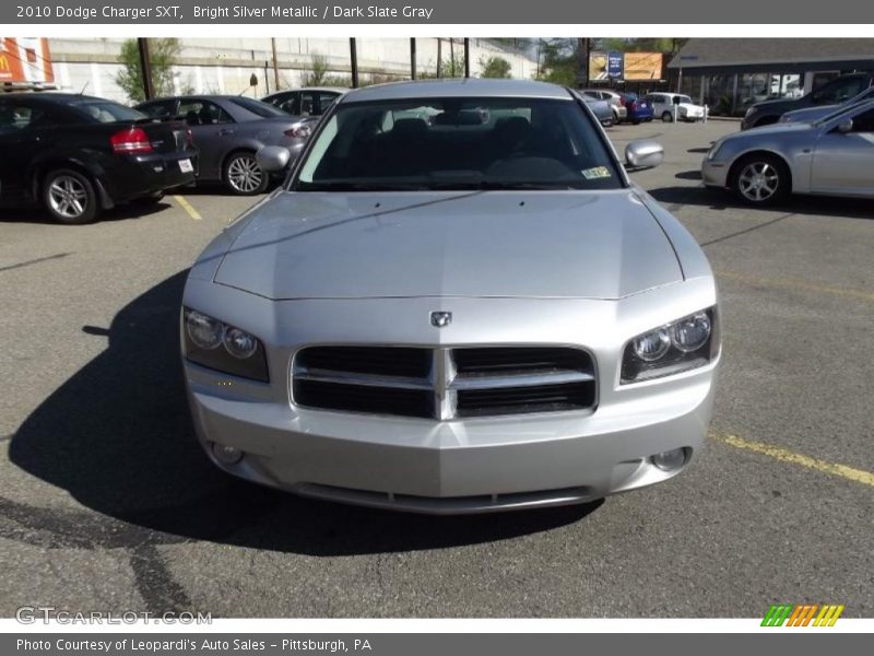 Bright Silver Metallic / Dark Slate Gray 2010 Dodge Charger SXT