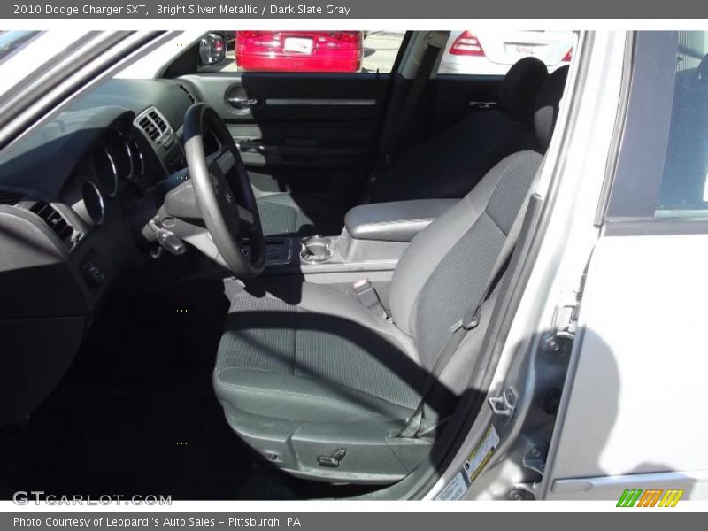 Bright Silver Metallic / Dark Slate Gray 2010 Dodge Charger SXT