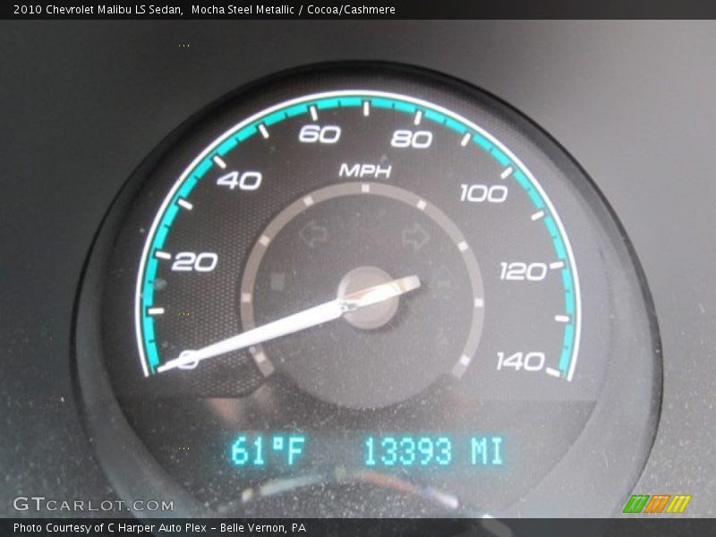 Mocha Steel Metallic / Cocoa/Cashmere 2010 Chevrolet Malibu LS Sedan