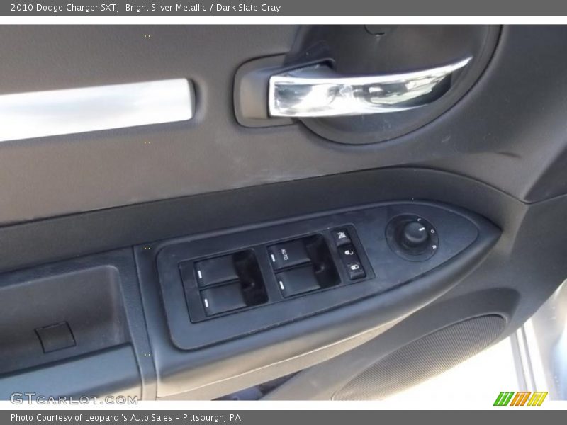 Bright Silver Metallic / Dark Slate Gray 2010 Dodge Charger SXT
