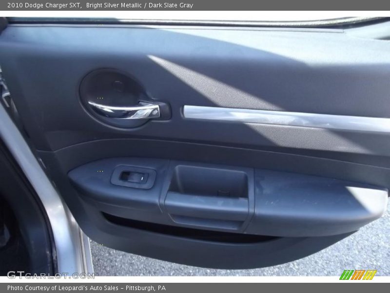 Bright Silver Metallic / Dark Slate Gray 2010 Dodge Charger SXT