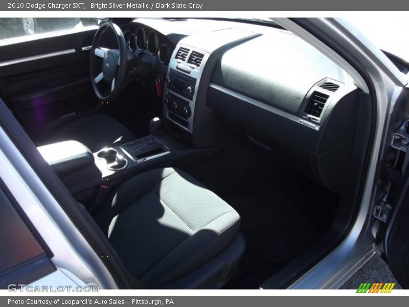 Bright Silver Metallic / Dark Slate Gray 2010 Dodge Charger SXT