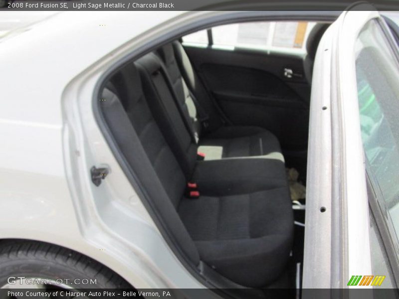 Light Sage Metallic / Charcoal Black 2008 Ford Fusion SE