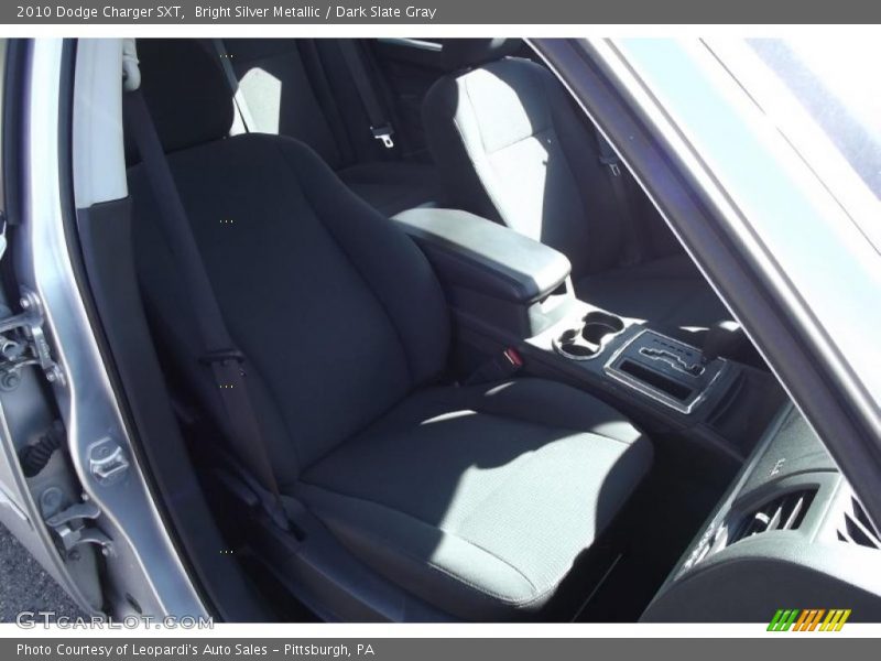 Bright Silver Metallic / Dark Slate Gray 2010 Dodge Charger SXT