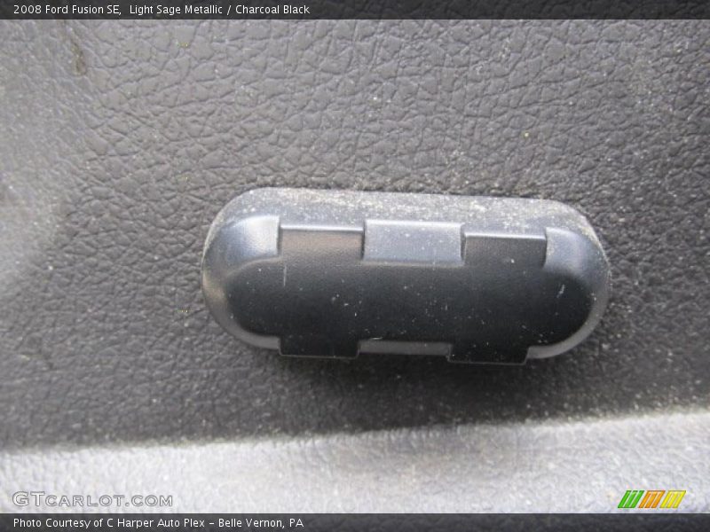 Light Sage Metallic / Charcoal Black 2008 Ford Fusion SE