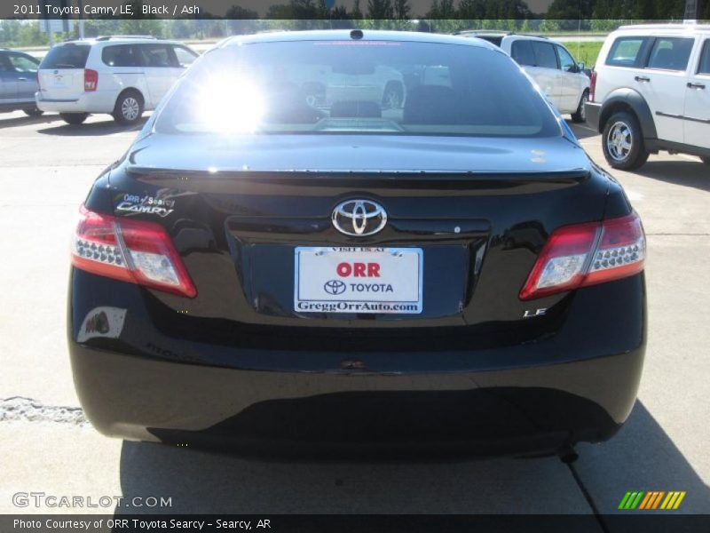 Black / Ash 2011 Toyota Camry LE