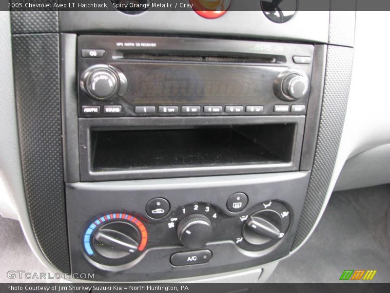 Spicy Orange Metallic / Gray 2005 Chevrolet Aveo LT Hatchback