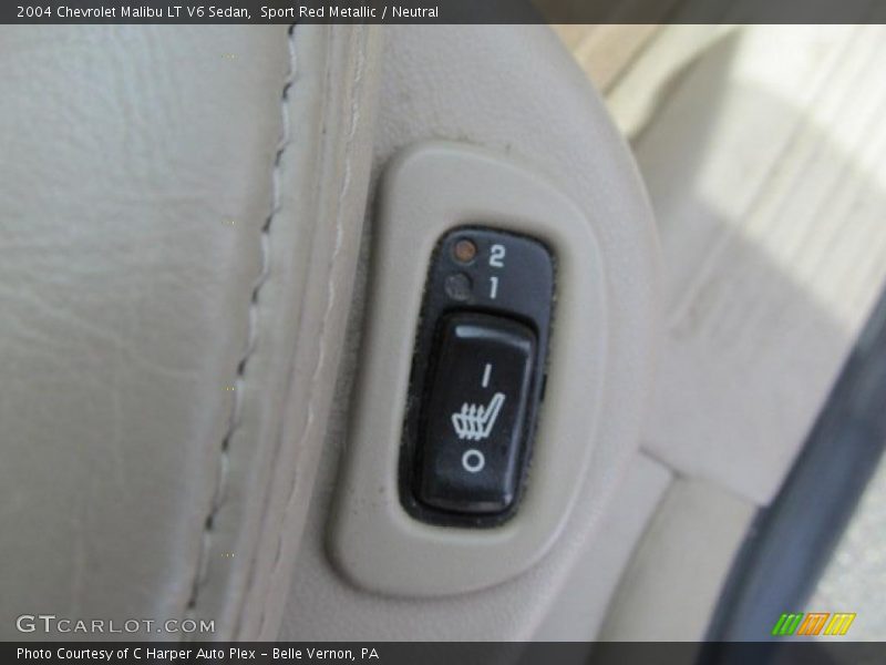 Sport Red Metallic / Neutral 2004 Chevrolet Malibu LT V6 Sedan