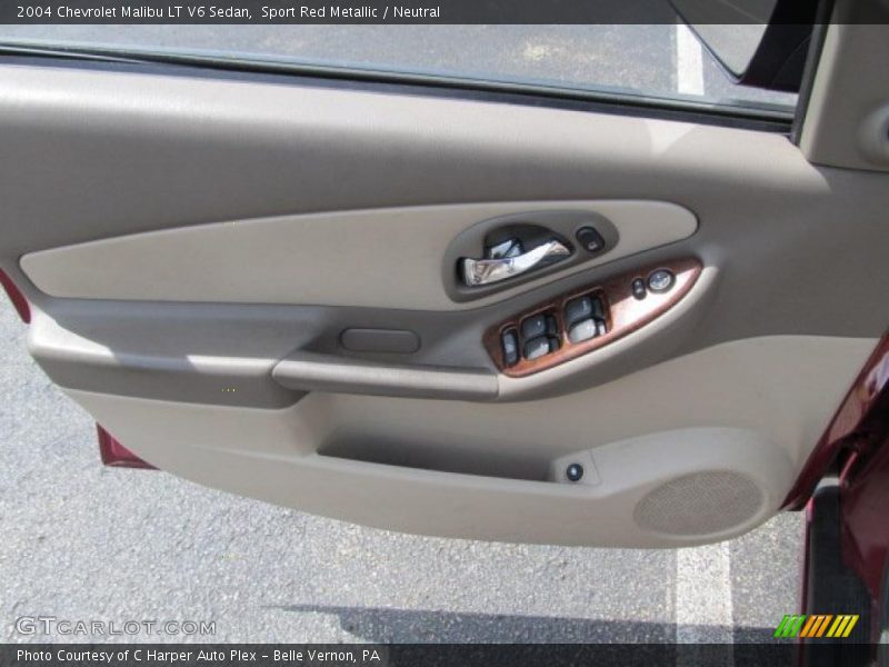 Sport Red Metallic / Neutral 2004 Chevrolet Malibu LT V6 Sedan