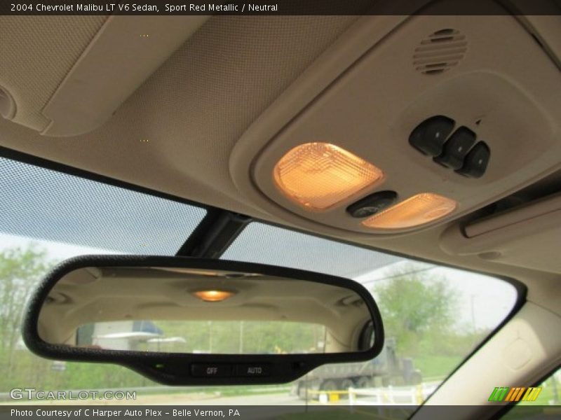 Sport Red Metallic / Neutral 2004 Chevrolet Malibu LT V6 Sedan