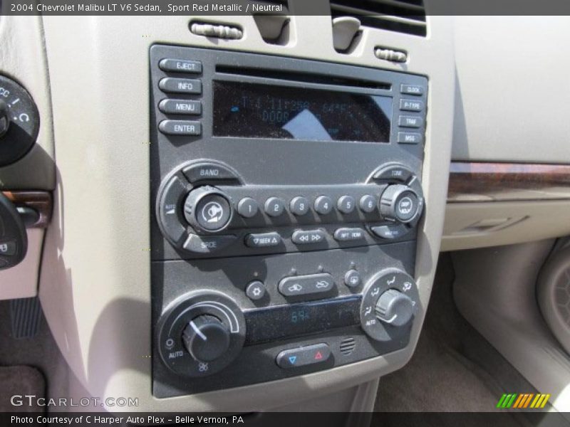 Sport Red Metallic / Neutral 2004 Chevrolet Malibu LT V6 Sedan
