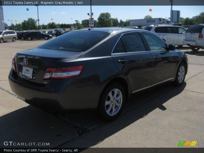 Magnetic Gray Metallic / Ash 2011 Toyota Camry LE