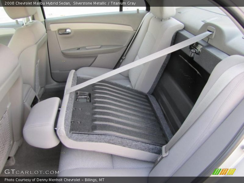Silverstone Metallic / Titanium Gray 2008 Chevrolet Malibu Hybrid Sedan