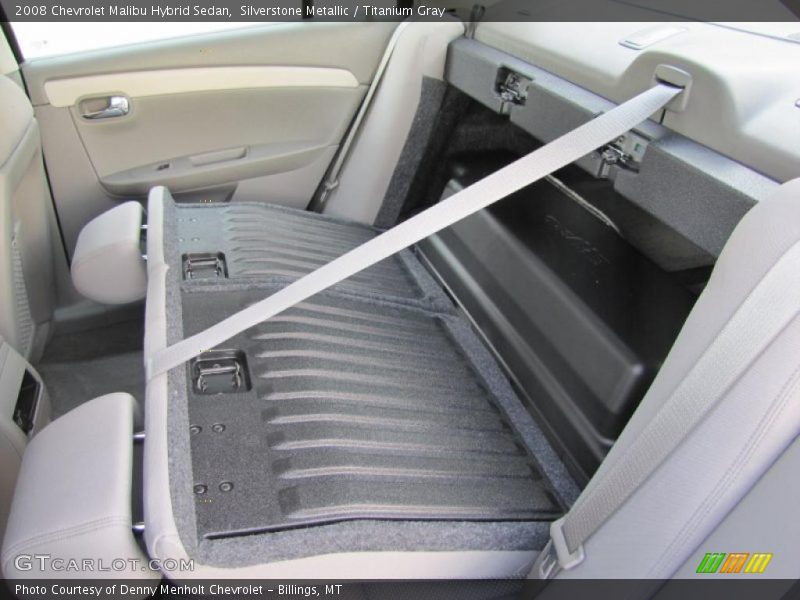  2008 Malibu Hybrid Sedan Trunk