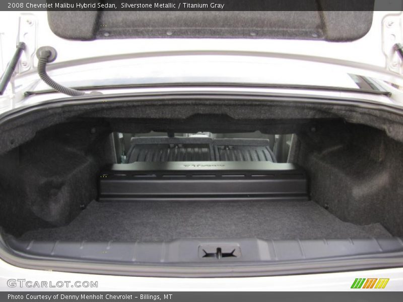  2008 Malibu Hybrid Sedan Trunk