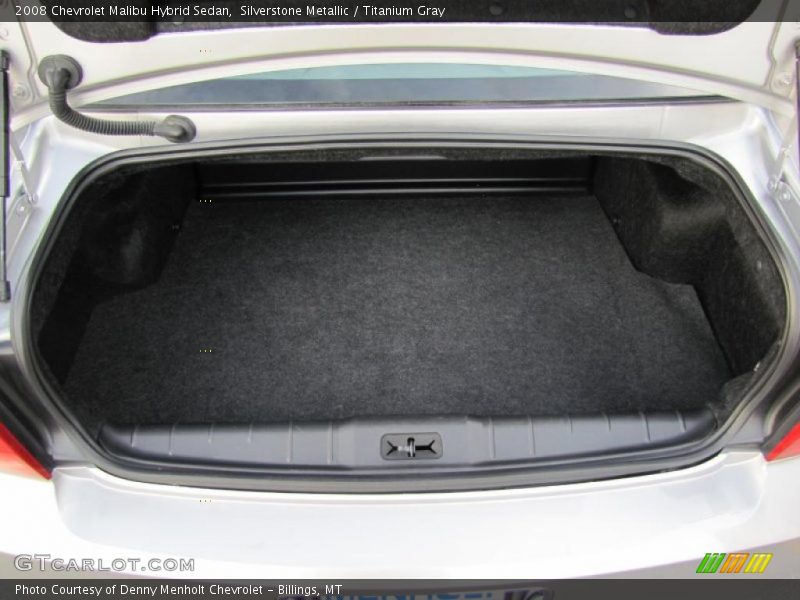  2008 Malibu Hybrid Sedan Trunk