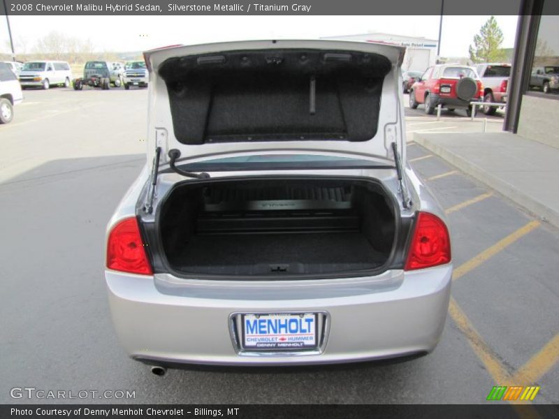 Silverstone Metallic / Titanium Gray 2008 Chevrolet Malibu Hybrid Sedan