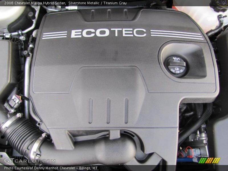  2008 Malibu Hybrid Sedan Engine - 2.4 Liter H DOHC 16-Valve VVT Ecotec 4 Cylinder Gasoline/Electric Hybrid