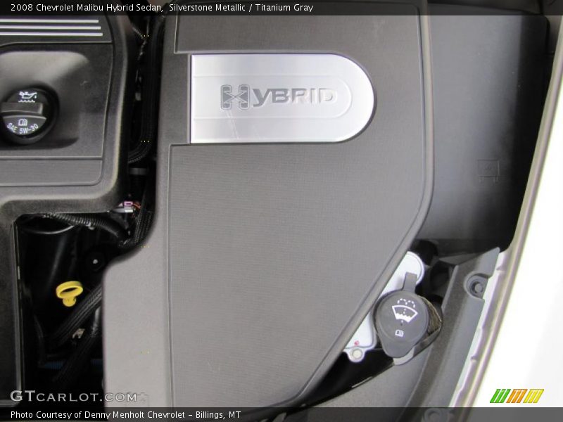  2008 Malibu Hybrid Sedan Engine - 2.4 Liter H DOHC 16-Valve VVT Ecotec 4 Cylinder Gasoline/Electric Hybrid